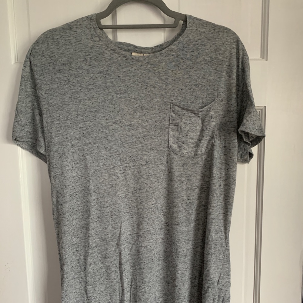 Long Gray T-Shirt from Urban Outfitters